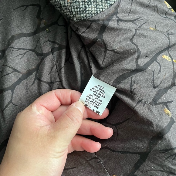 NWOT - Authentic Billy Reid Women’s Peacoat - Size L (007 Bond wears this brand) - Picture 7 of 7